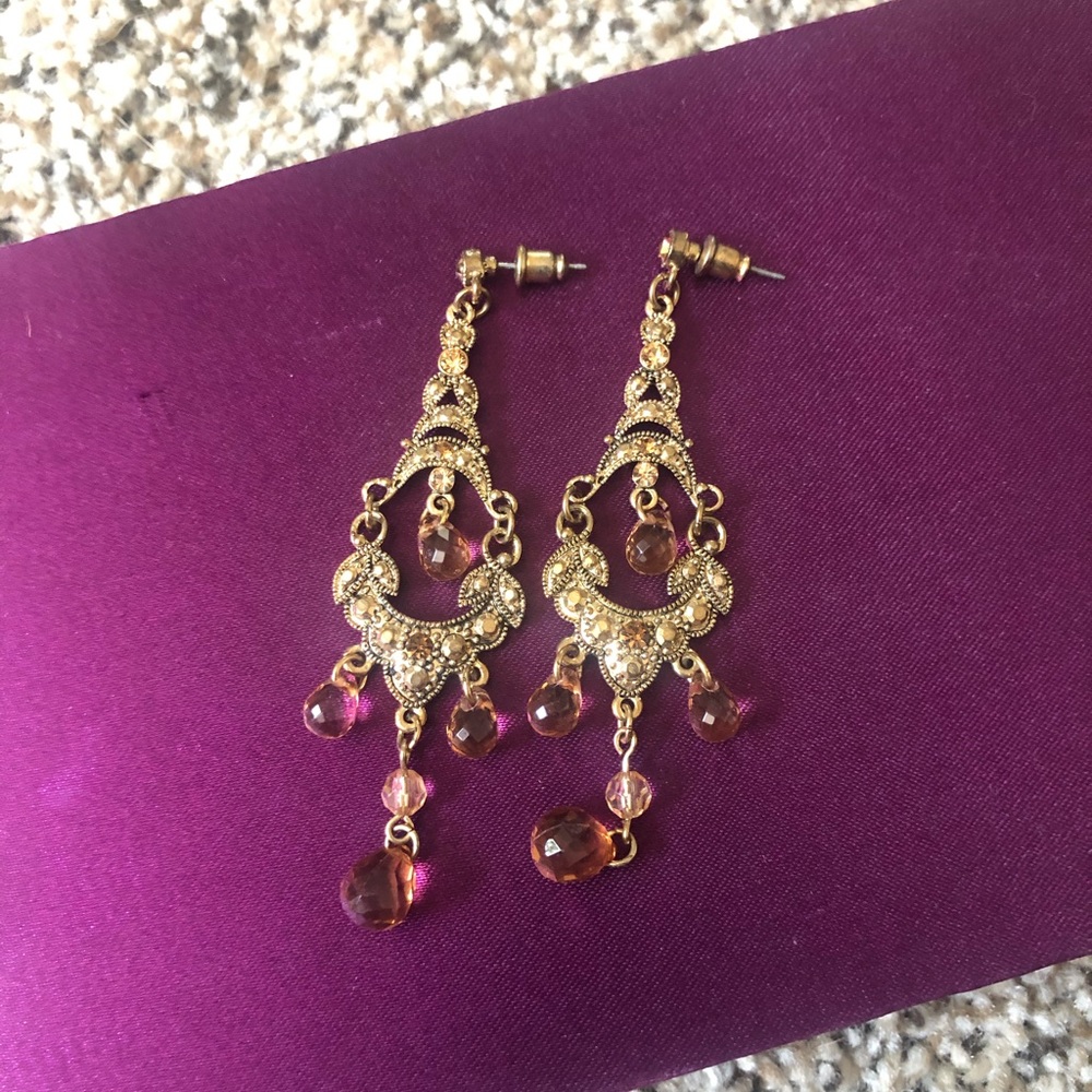 Gold Chandelier Earrings